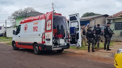 Surto com faca mobiliza várias equipes do SAMU e PM ao Bairro Santo Onofre