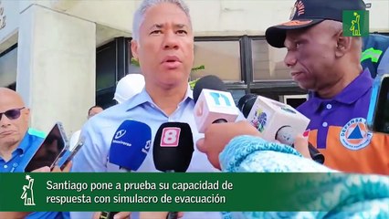 Santiago pone a prueba su capacidad de respuesta con simulacro de evacuación