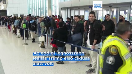 Rekordhosszúságúra nyúlt a kormányzati leállás az Egyesült Államokban