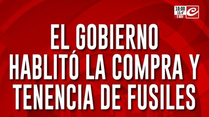 Argentinos con fusiles... ¿estamos preparados para portar armas de fuego?