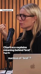 Charli xcx explains meaning behind 'brat'