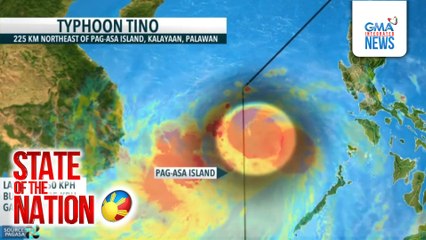 Lumakas ang Bagyong Tino habang binabaybay ang West Philippine Sea | SONA