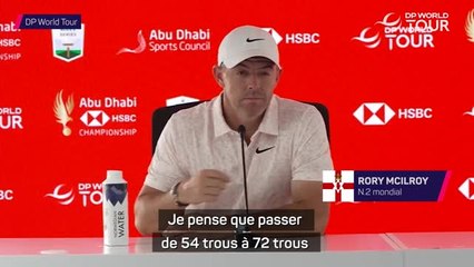 LIV Golf - McIlroy commente la décision du LIV de passer sur quatre tours