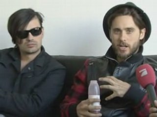 30 seconds to mars - interview munich (07.05.08)