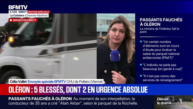 Quel est l'état de santé des cinq personnes fauchées par un conducteur sur l'île d'Oléron?
