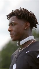 Sauce Gardner Stays Locked In with the #NFL #SauceGardner #QCollar #nfl #sportsequipment #football #sports