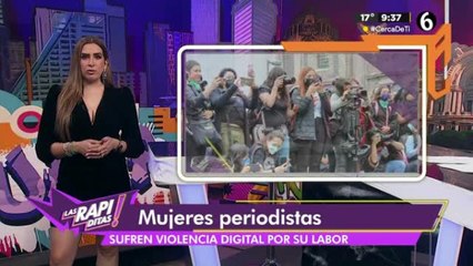 Mujeres periodista sufren violencia digital por su labor