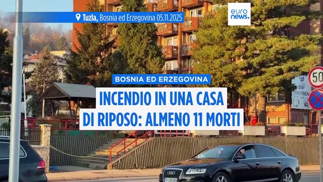 Incendio in una casa di riposo a Tuzla, in Bosnia: almeno 10 morti e decine di feriti