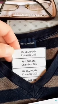 Trousseau Ehpad : étiquettes pour marquer vêtements Ehpad ET objets dans le Pack Etiquettes Senior/vermeil Marcabi