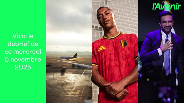 Le récap' : Record de température en Belgique | Mamdani maire de New York | Le nouveau maillot des Diables dévoilé