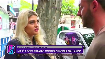Martita Fort apuntó contra Virginia Gallardo