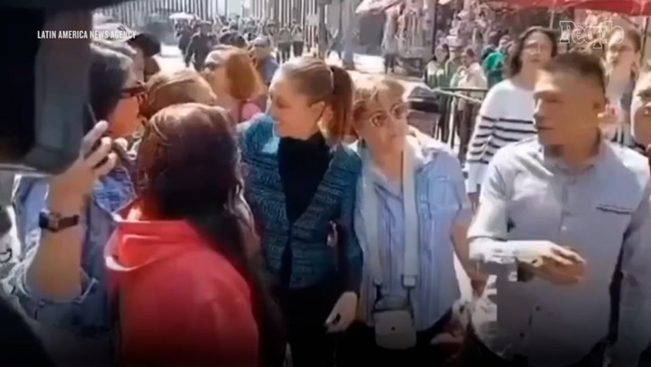 Man Arrested After Mexican President Claudia Sheinbaum Is Sexually Assaulted as She Talks to Crowds in Mexico City