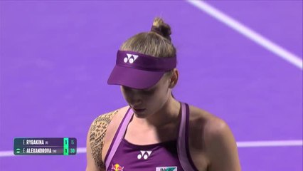 Finales WTA - Rybakina irrésistible