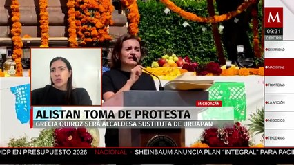 Giulianna Bugarini detalla proceso para toma de protesta de Grecia Quiroz en Uruapan