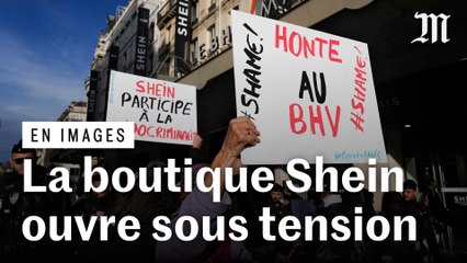 Ouverture tendue de la boutique Shein au BHV à Paris malgré les scandales 🚨