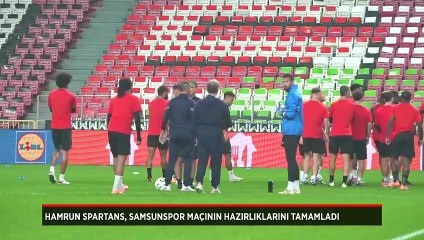 Hamrun Spartans, Samsunspor maçının hazırlıklarını tamamladı