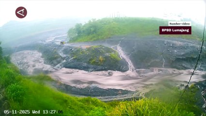 Hujan Deras Picu Banjir Lahar Dingin Gunung Semeru