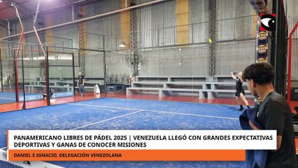 Panamericano Libres de Pádel 2025 Venezuela llegó con grandes expectativas