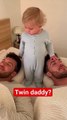 Double Daddy! Baby Can’t Believe His Eyes 😂👬