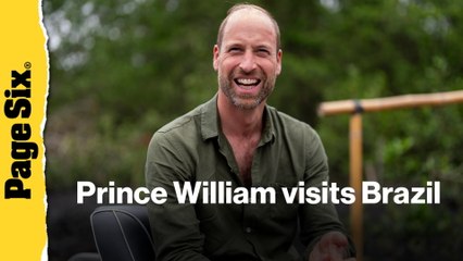 Prince William visits Paqueta Island as part of Brazil trip