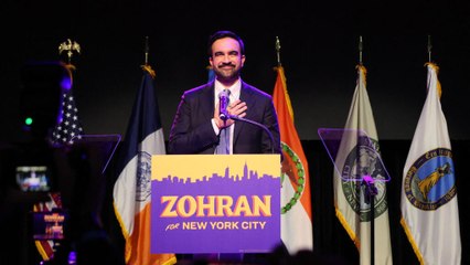 «New York sera la lumière» : le discours de victoire de Zohran Mamdani