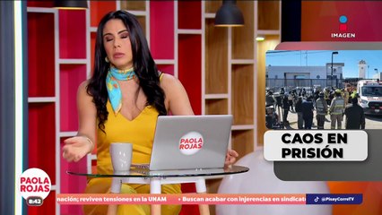 Riña en penal de Aguascalientes deja tres heridos graves | DPC con Paola Rojas