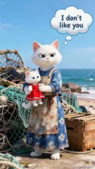 An Abandoned Cat Who Became the Best Cat Mom in the World 😿💖 | Emotional Ai Cat Story