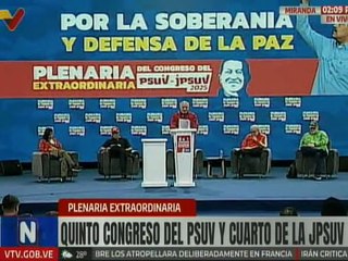 Sec. Gral. del PSUV Cabello presentó puntos a considerar por el V Congreso de la tolda socialista