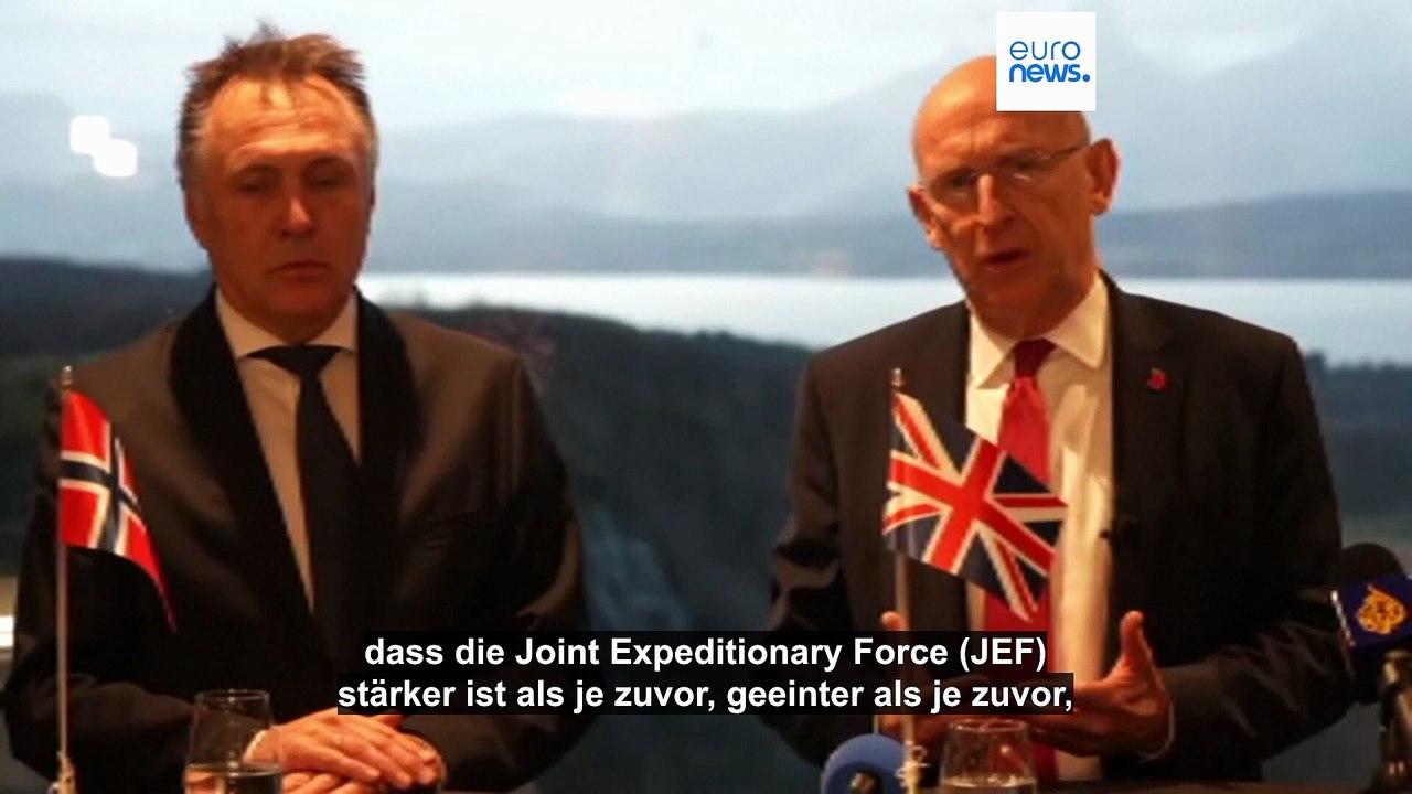 "signal an putin": die nord-militärgruppe jef verstärkt partnerschaft mit der ukraine