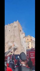 Torre dei Conti, il secondo crollo ai Fori Imperiali