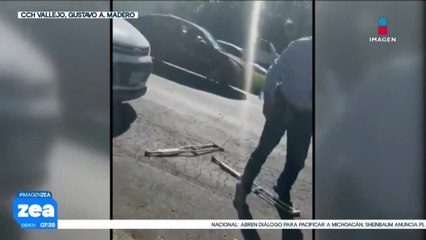 Vigilante de seguridad del CCH Vallejo agrede a estudiante que se encontraba en muletas