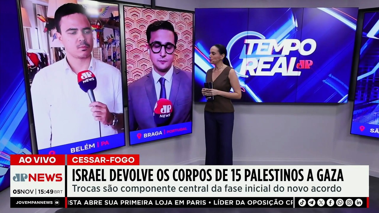 Hamas entrega corpo de refém e Israel 15 corpos de palestinos; saiba mais | TEMPO REAL