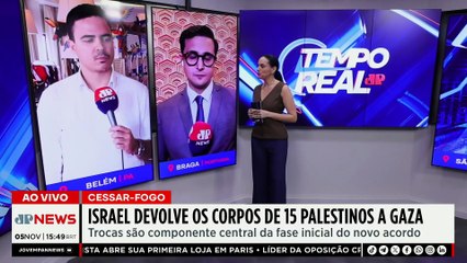 Hamas entrega corpo de refém e Israel 15 corpos de palestinos; saiba mais | TEMPO REAL