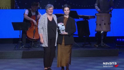 Mirari Etxeberria, X Premio Valores jóvenes Navarra TV