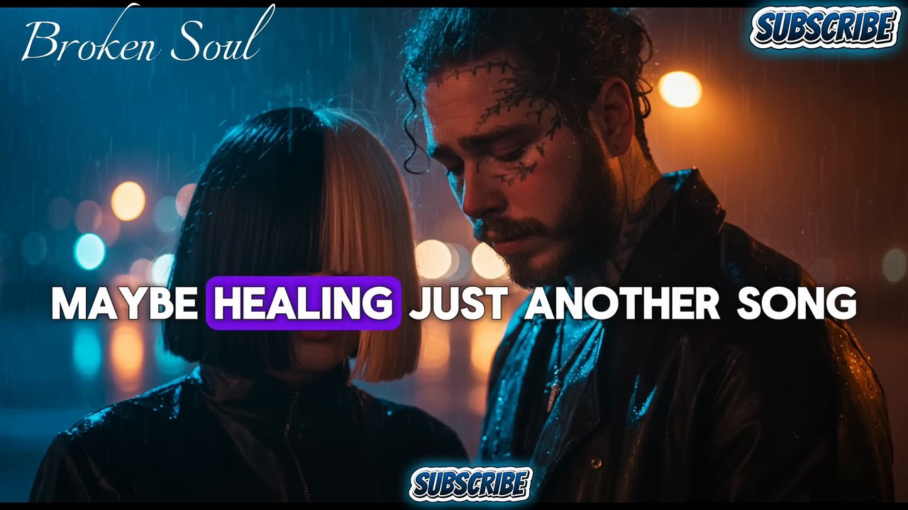 Post Malone Ft. Sia - Love You In Silence Style (Emotional Pop Ai Song Lyrics Video)