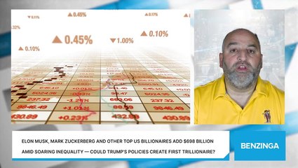 Elon Musk, Mark Zuckerberg And Other Top US Billionaires Add $698 Billion Amid Soaring Inequality — Could Trump's Policies Create First Trillionaire?