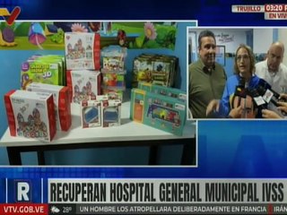 Gobierno Bolivariano entrega rehabilitado espacios integrales del Hospital General IVSS Trujillo