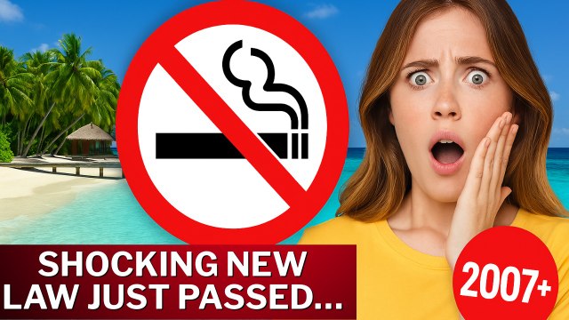 Tourists Included: Smoking Now Banned for the Young in Maldives