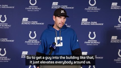 Steichen 'really excited' to add Sauce Gardner to Colts roster