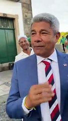 Jerônimo Rodrigues surpreende e promete mostrar jogo do Vitória para Macron