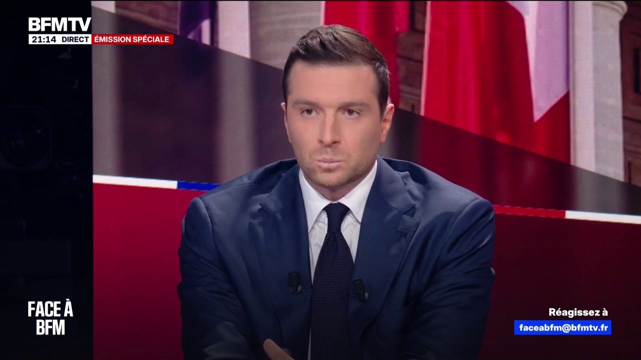 Jordan Bardella: "Se préparer à exercer des responsabilités, ce n'est pas un passe-temps (...), la politique c'est un temps plein"