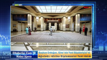 Başkan Erdoğan, Gine'nin Yeni Büyükelçisi'ni Ağırladı: Afrika Diplomasisi Yeni Adım