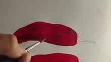 Realistic acrylics painting  chilli peper