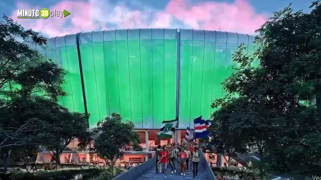 Fico presentó para Medellín, el estadio más imponente de Colombia  60 mil personas alentarán desde las tribunas del Atanasio