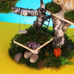 Amazing popsicle stick houses that everyone can "build"!