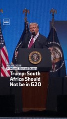 Trump South Africa Should Not be in G20