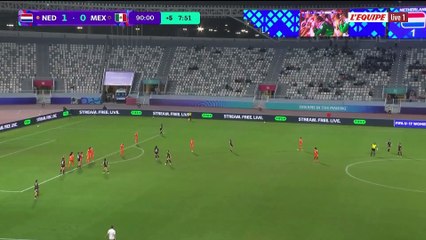 La victoire des Néerlandaises face au Mexique en demi-finale - Foot - Coupe du monde U17 (F)