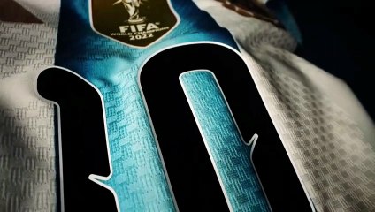 Argentina presenta su nuevo uniforme para el Mundial de fútbol 2026
