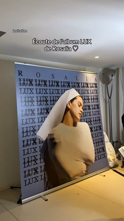 Ce soir j’ai eu la chance d’entendre le nouvel album de Rosalia ‘’LUX’’ en avant première, et je suis encore bouleversé 😭