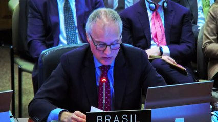 Entèvansyon Bresil nan reyinyon Konsèy pèmanan OEA sou evalyasyon fèy de wout pou Haïti- a.